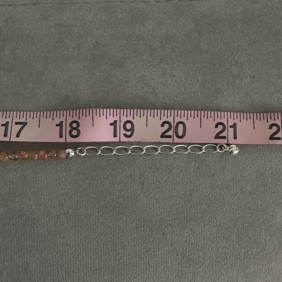 Pink Strawberry Quartz Beaded Necklace by Jay King - Picture 5 of 6